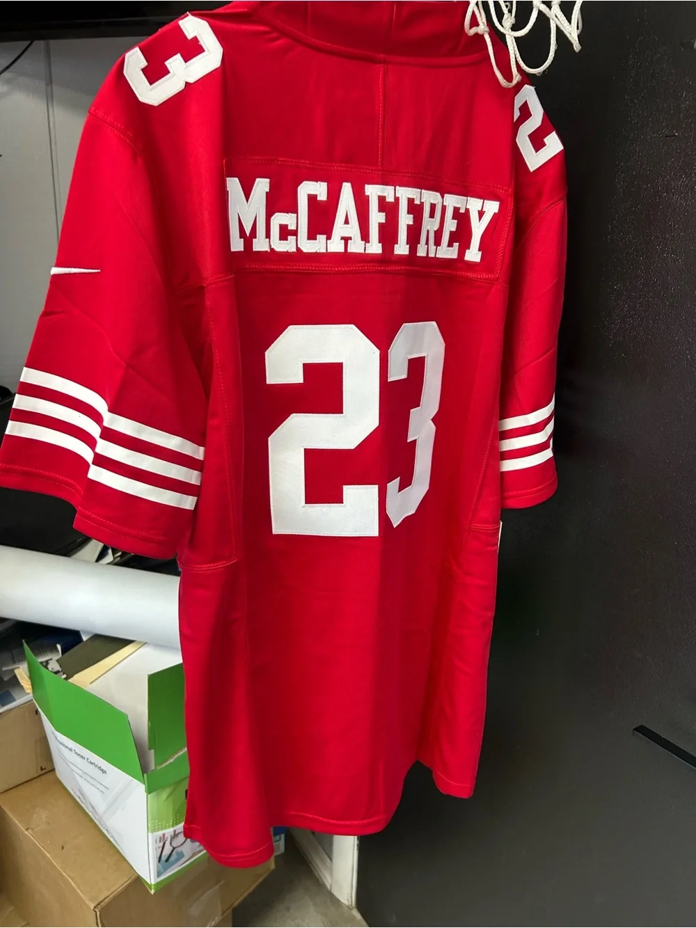 Nike NFL 49ers Christian McCaffrey jersey